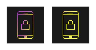 Locked Phone Vector Icon