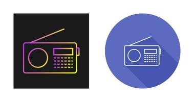 Radio Set Vector Icon