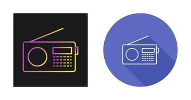 Radio Set Vector Icon