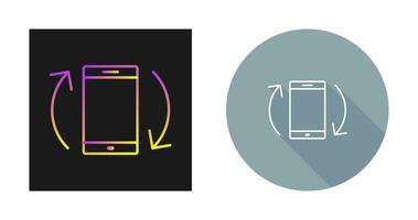 Auto rotation Vector Icon