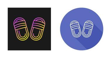 Slippers Vector Icon