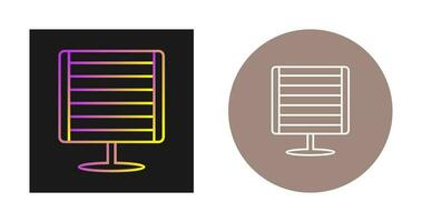 Infrared Heater Vector Icon