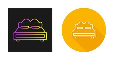 Double Bed Vector Icon