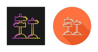 Directions Vector Icon
