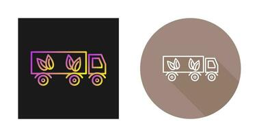 Eco friendly Truck Vector Icon