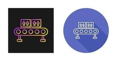 Assembly Line Vector Icon