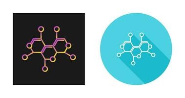 Molecule Structure Vector Icon