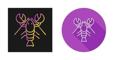 Lobster Vector Icon