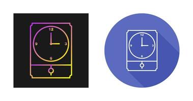 Large Clock Vector Icon