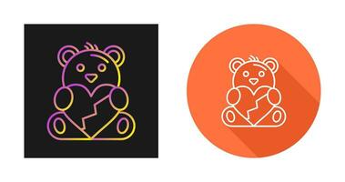 Teddy Bear Vector Icon