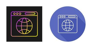 Browser Vector Icon