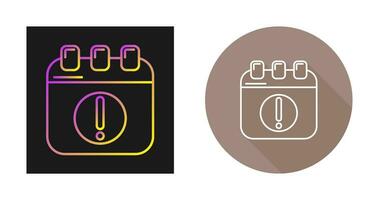 Alert Vector Icon