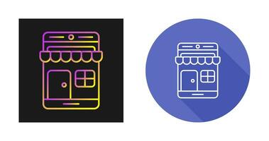 Online Shop Vector Icon