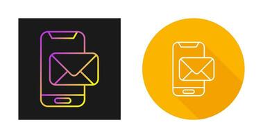 Phone Mail Vector Icon