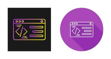 Programming Vector Icon
