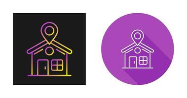 Home Location Vector Icon