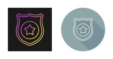 Police Shield Vector Icon