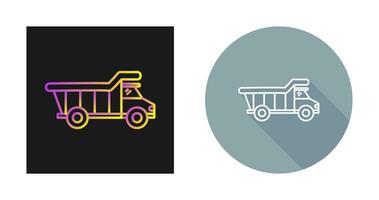 Dump Truck Vector Icon