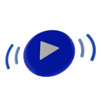 live streaming 3d icon render png