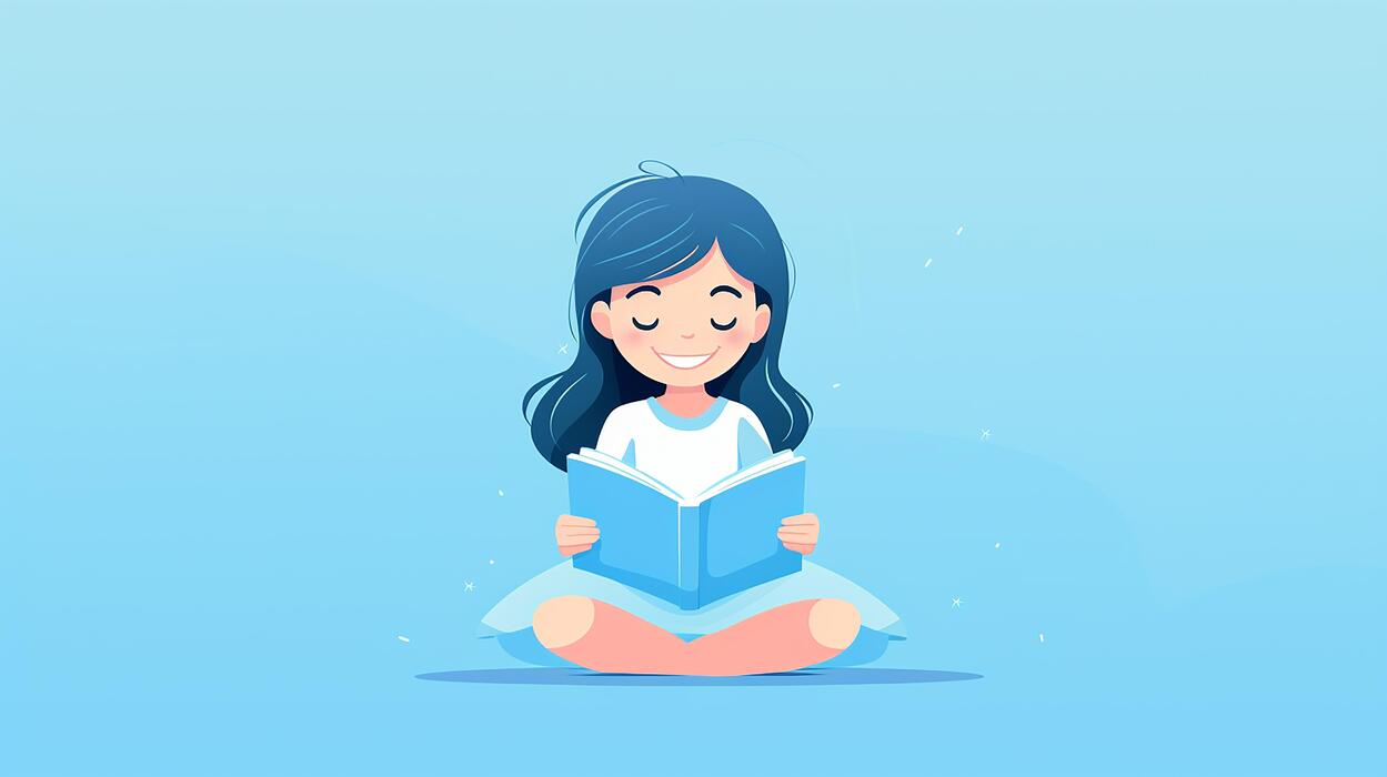 Cartoon Reading Book Stock Photos, Images and Backgrounds for Free Download