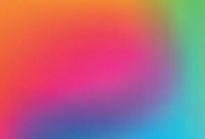 Smooth and blurry colorful gradient mesh background. Modern bright rainbow colors. Easy editable soft colored vector banner template