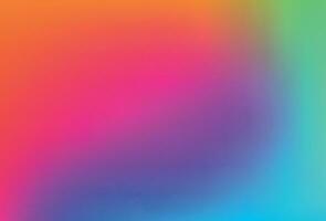 Smooth and blurry colorful gradient mesh background. Modern bright rainbow colors. Easy editable soft colored vector banner template