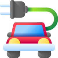 eco car illustration design png