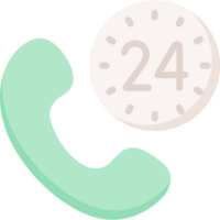 phone call illustration design png