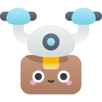 Drone delivery icon design png