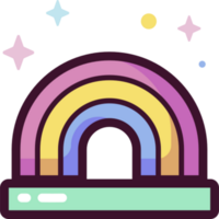 rainbow illustration design png