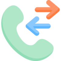 Telefono chiamata illustrazione design png