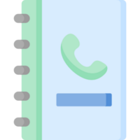 phone book illustration design png