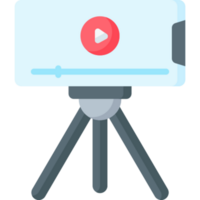 video blog icona design png