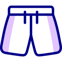 diseño de icono de pantalones cortos png