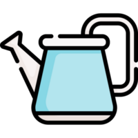 Watering can illustration design png