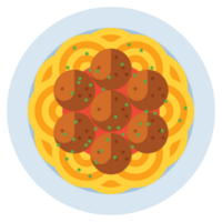 spaghetti icoon ontwerp png