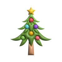 Free 3d chritsmas tree icon png image.