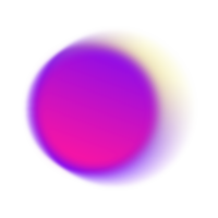 colorful sphere light leak isolated png