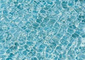 Turquoise pool water ripple background photo