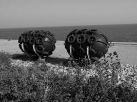 the island of Helgoland in the north sea photo