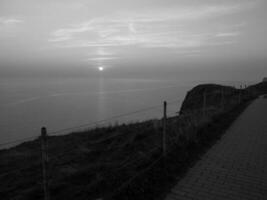 the island of Helgoland in the north sea photo