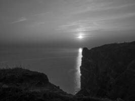 the island of Helgoland in the north sea photo