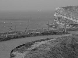 Helgoland island in the north sea photo