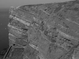 Helgoland island in the north sea photo