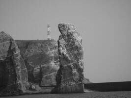 Helgoland island in germany photo