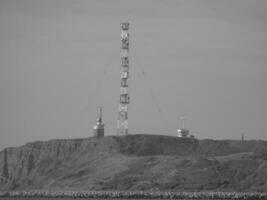 Helgoland island in germany photo