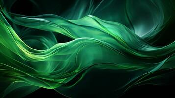 Elegant green graphic background photo