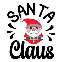 Santa Clause Design vector