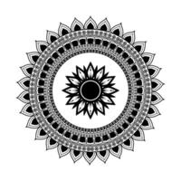 Mandala Background Design vector