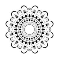 diseño de fondo de mandala vector